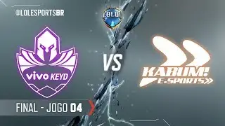 CBLoL 2018: Vivo Keyd x KaBuM (Jogo 4) | Final - 1&ordf; Etapa