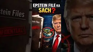 ⚠️ Epstein Files Ka Sach? Trump Ka Naam Kyun Aa Raha Hai 🤔 #news #donaldtrump