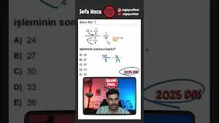 2025 DGS Matematik Soru &Ccedil;&ouml;z&uuml;m