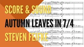 PDF Score -- Autumn Leaves // Arr. Steven Feifke for Chad LB Virtual Big Band