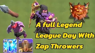 Zap Throwers Top 500 Legend League Attacks February Season