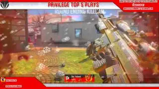 PRIVILEGE GAMING:  TOP 5 PLAYS | CHRISTMAS SPECIAL