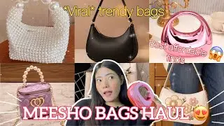 Meesho Bags Haul Under Budget 💖 | Clutch, Shoulder Bag & Jelly Bag | Worth Buying? 🤔