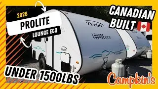 2026 PROLITE LOUNGE ECO - 16-футовый прицеп с ванной комнатой!!!