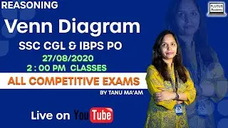 Reasoning Embedded Figure Live Class important for SSC CGL & IBPS PO by Tanu Mam