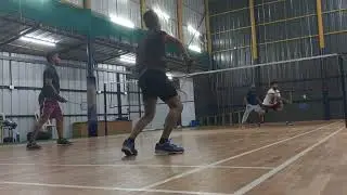 #badminton #smashattack #badmintongame #attack #badmintonlovers #racketsport  #fitness #deception