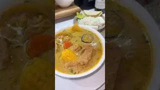 Domingo de Sopa de mondongo en coco  estilo honduras #cocinaconsabor #recetas #cocina
