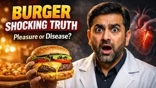 The Hidden Truth About Burgers 🍔 | Instant Pleasure, Silent Heart Risk | Dr Shahbaz Ali