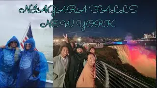 Day And Night View @ Niagara Falls New York