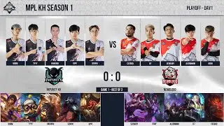 IMPUNITY KH vs NEWBLOOD Game 1, Playoff MPLKH Season 1