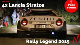 13° Rally Legend 2015 - 4x Lancia Stratos!