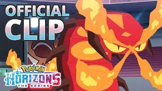 Sprigatito & Fuecoco vs. Centiskorch | Pok&eacute;mon Horizons: The Series | Official Clip