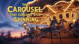 The Carousel That Couldn&rsquo;t Stop Spinning 🎠✨ | Magical Kids Cartoon | Whimsical Adventure Story