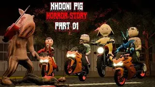 Gulli Bulli Aur Khooni Pig Horror Story PART 1 | Khooni Pig's Horror Story | HORROR TIME