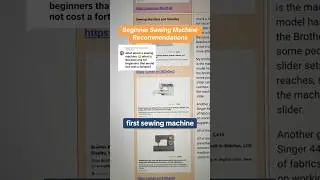 BEST Beginner Friendly Sewing Machines #BeginnerSewing #Sewing  #SewingMachine #LearnSewing
