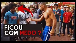 RODA PERIGOSA DE CAPOEIRA - Tito Santos amedronta capoerista com t&eacute;cnica de ginga!!!