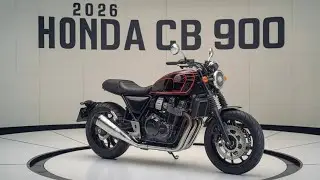 Легенда возвращается! Официальное возвращение Honda CB 900 2026 года.