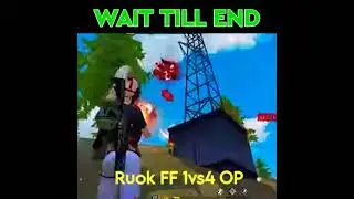 Ruok ff vs 4 pro player || #Shorts #ruokffbelike #Ruokff #roukffshorts #1vs4 #viral #viralshorts