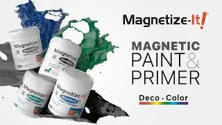 Magnetize-it Deco Color Magnetic Paint & Primer