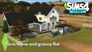 Double storey Farm House and granny flat/duplex | The Sims 4 Speed-build | FOR RENT