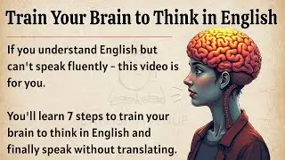 How To Make Your Brain To Think in English || Improve Your English Speaking || Graded Reader