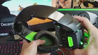 Review On Phenom Pro Gaming Headset With LED Lights & Boom Mic! 12 5 2017
