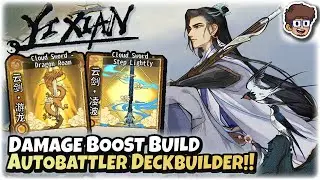 The Quick Damage Boost Build! | Autobattler Deckbuilder | Yi Xian
