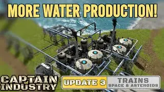 The Essence of Life and Pollution | Captain of Industry:Train & Space Update | Part 15