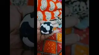 mini football ⚽️ 💙 😍 #football #worldcup #craft #shortvideo #shorts #short
