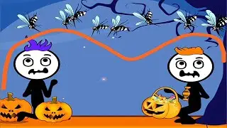 Stickman Puzzle - Stickman Story: Draw 2 Save - Gameplay Walkthrough All Levels
