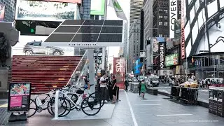 Beam Global BeamBike&trade; Safe, Secure Charging for 12 eBikes