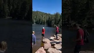 Schwarzwald-Wanderung zum Mummelsee 🥾❄️ &ndash; Mit der Uni Landau unterwegs | Hiking to Mummelsee Lake