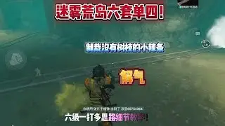 迷雾六套单四制裁没有树枝的小辣条！#和平精英地铁逃生 