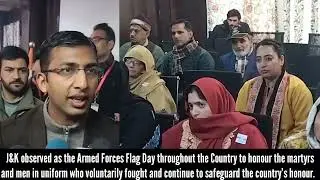 J&K observed as the Armed Forces Flag Day (AFFD) at Srinagar 