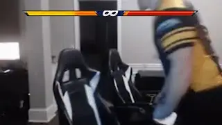 QvoFred Punches His Chair During the 2021 Smite World Championship (HILARIOUS)