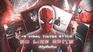 🗣️ 5 INSANE Trending Presets for Alight Motion | XML + Materials 😝 | #anime #alightmotion