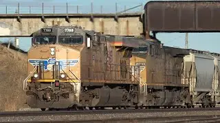 (4K) Tons of UP Action in Grand Island, Nebraska