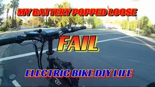 Dangerous Electric Bike Battery Mounting Fail, 11/01/2025, California, Discounts in Description
