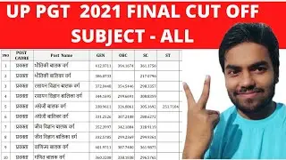 up pgt final cut off 2021 | pgt 2021 interview call cut off | up pgt tgt final cut off 2021| pgt tgt