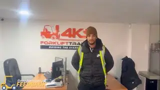 Beau&rsquo;s RTITB Counterbalance Training Experience | 4KS Forklift Training, Birmingham