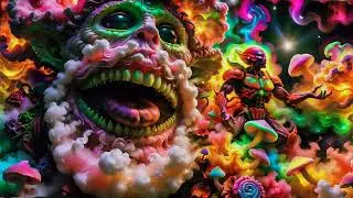 AI Manifest: Little Green Aliens  [Brand New 2025 Visuals] [Alien Type Beat]