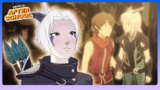 Rayla & Callum's Flashback Moment 😍 The Dragon Prince | Netflix After School