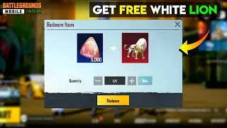 HOW TO GET FREE WHITE LION BUDDY OUTFIT IN BGMI | BGMI 3.1 UPDATE NEW FEATURE |