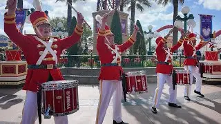 Holiday Toy Drummers show at Disney California Adventure Park