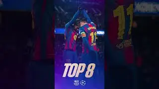 ТОП-8 БЕЗОПАСНЫХ БАРСЕЛОНА #fcbarcelona