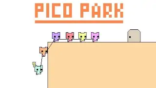 playing pico park with my friend. its funny