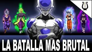 Los 5 GRANDES vs Black Freezer!! Niveles de Poder - Dragon Ball Super