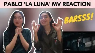PABLO La Luna Official Music Video Reaction | by the graces | dubai