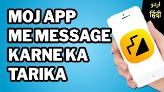 Moj app me user ya friend ko private message kaise karen // How to Send DM to a Friend on Moj