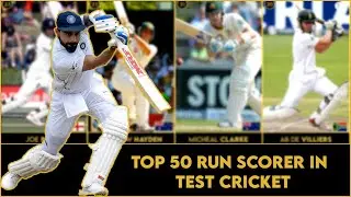 Top 50 Run Scorer in Test Cricket History | Updated | Er Stats |